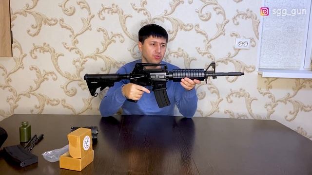 Штурмовая винтовка армии США, для России, из Китая. Гражданская версия. Norinco CQ-A 223 Rem. смотреть онлайн
