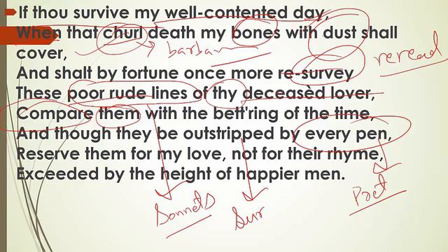 #151 Sonnet 32 William Shakespeare English Literature Explanation Analysis in Hindi смотреть онлайн