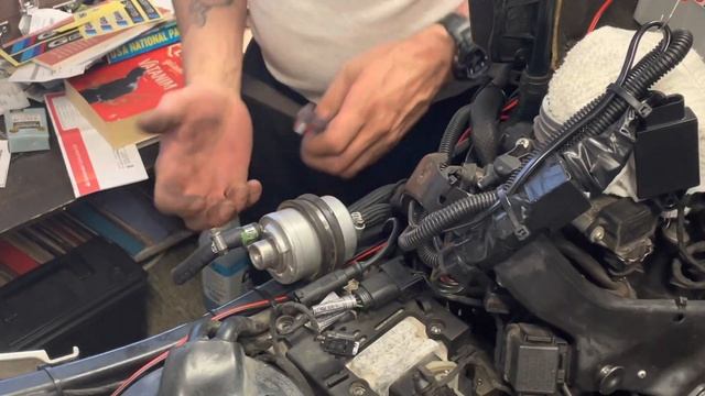 BMW F650 & G650 GS Fuel Filter Changed