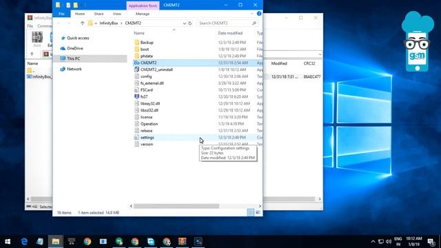 Infinity Box Install CM2 MT2 V2.03 Full Setup