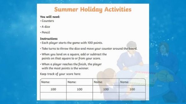 Fun Maths Board Games for KS2