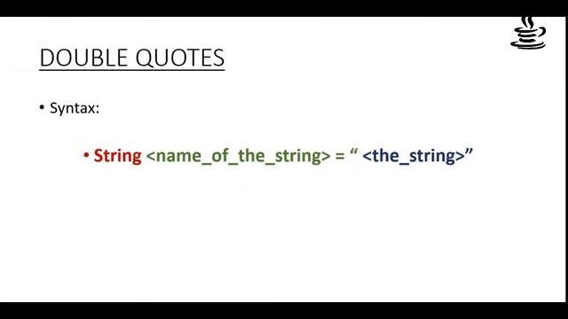 What is Java String? смотреть онлайн