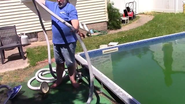 Pool Opening 2019, Part 13 - The Trials & Tribulations Of Manually Vacuuming, Plus A Backwash смотреть онлайн