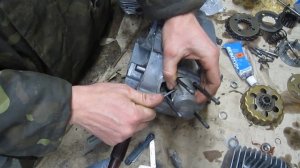 Капитальный ремонт двигателя мопеда Карпаты V50 и переделка этого мотора на ножное переключение. 2