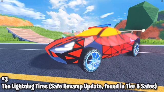 The Top 5 * Best Tires * in Roblox Jailbreak! смотреть онлайн