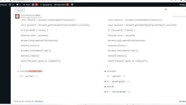 How to View and Edit History in Wordpress? смотреть онлайн