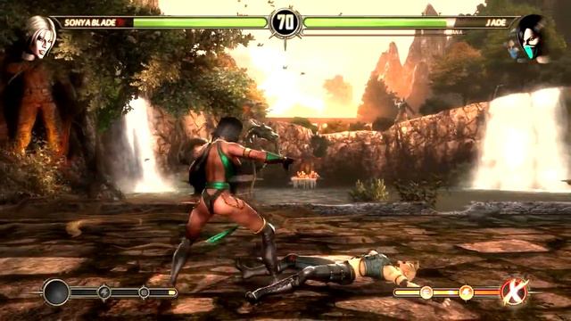 Игрофильм Mortal Kombat 9 часть 2 Соня Блейд смотреть онлайн