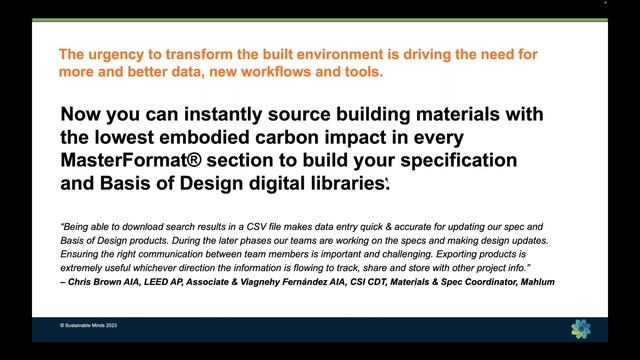 For AECOs: Transparency Catalog v4 to accelerate high performance, low embodied carbon construction смотреть онлайн