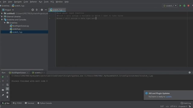 Python - Basic Commands(Part 3)[Basic datatypes and input functions] смотреть онлайн
