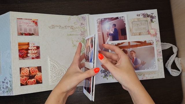 Свадебный альбом из бумаги ScrapMania "Цветочная вуаль" смотреть онлайн