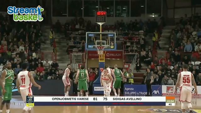 18.03.2018 Legabasket VARESE - AVELLINO 82 - 75 смотреть онлайн