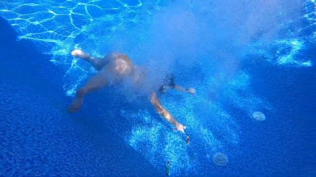 Underwater Fun In Pool