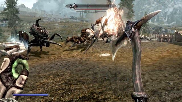 The Elder Scrolls V: Skyrim. Мертвый трэлл. Гигантский корус-жнец. Прохождение от SAFa смотреть онлайн