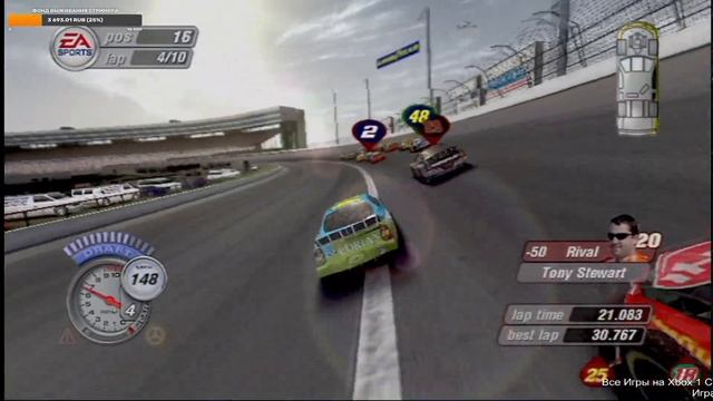 NASCAR Thunder 2004 — Xbox Original Gameplay HD — Real Hardware {Component} смотреть онлайн