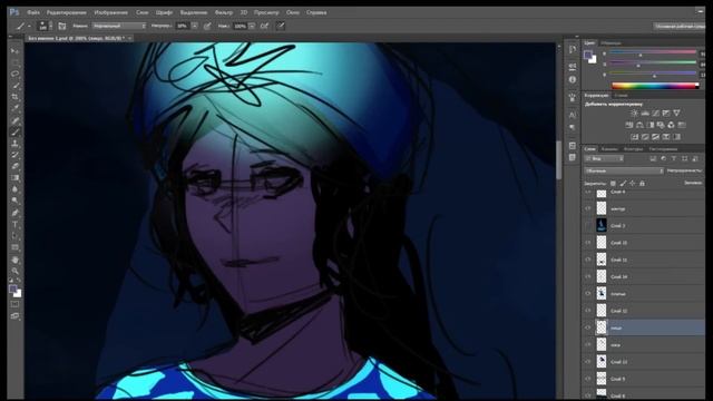 theNay-art. Speedpaint (Photoshop) tutorial:The Swan Princess смотреть онлайн