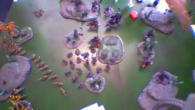 Rapid confrontation 1, 2013 Game 2 -- Tyranids vs Dark Eldar (1750 points) -Timelapse смотреть онлайн