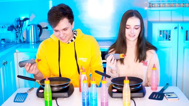 [Милс Кел] НУ И У КОГО ЛУЧШЕ 😀БЛИННЫЙ ЧЕЛЛЕНДЖ 🥞PANCAKE ART CHAL смотреть онлайн