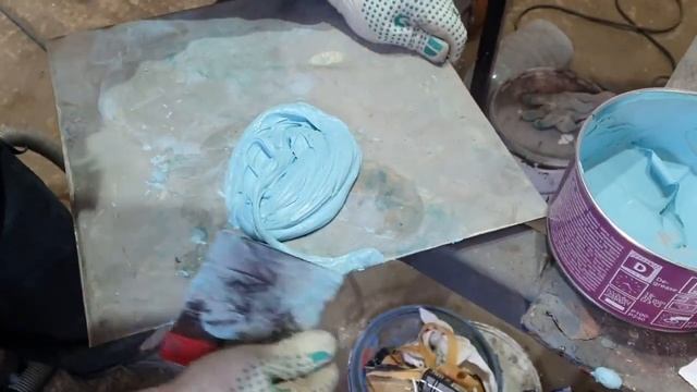 Ремонт сквозной коррозии, самый простой способ Без сварки Японский шпатель в деле смотреть онлайн