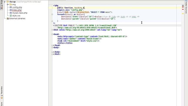 Hướng dẫn tạo menu đa cấp với PHP và MySQL смотреть онлайн