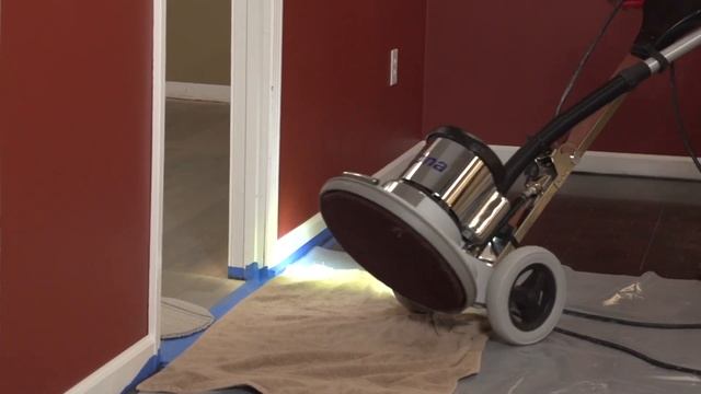 Buffing on Bona DriFast Stain смотреть онлайн