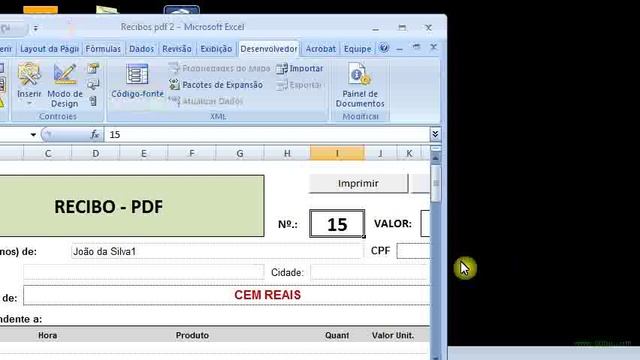 Video Aula 12 - Salvar planilha excel em PDF com VBA смотреть онлайн