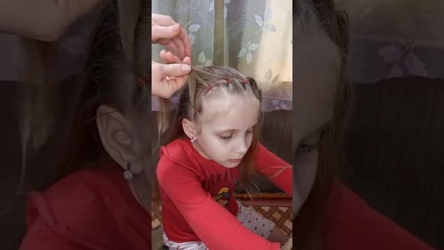☆Причёски для девочек?#здесьмногокрасоты#прическинадлинныеволосы смотреть онлайн