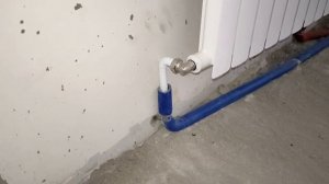 Монтаж системы отопления нержавеющей гофрированной трубой в многоквартирном жилом доме. Часть перва