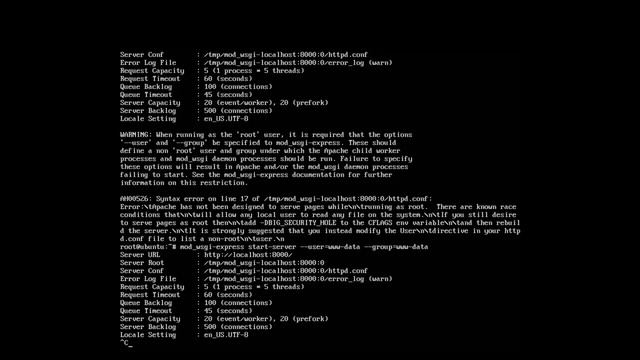 mod_wsgi-express on Ubuntu server with python bottle tutorial смотреть онлайн
