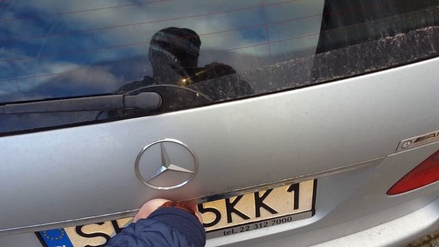 проблема с замком багажника W211 смотреть онлайн