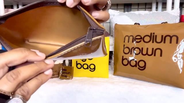 Little Brown Bag Bloomingdale's | little brown cosmetic case Bloomingdales Haul Unboxing Collection смотреть онлайн