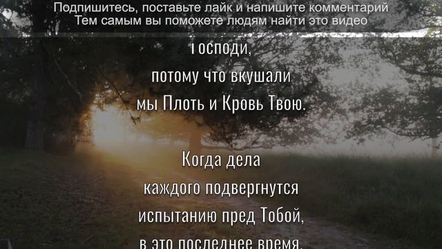 Молитва о мире преподобного Ефрема Сирина смотреть онлайн
