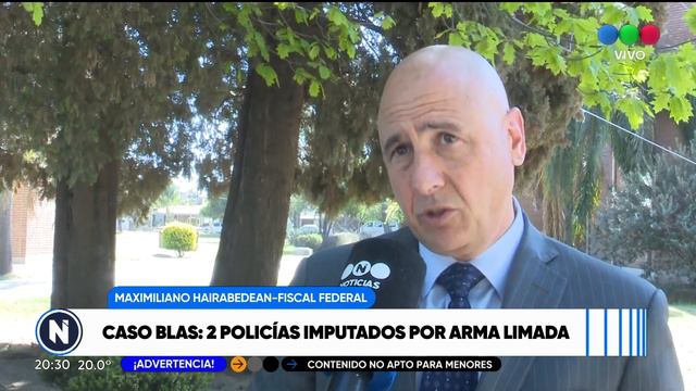 Caso Blas fiscal federal imputó a policías por las armas adulteradas смотреть онлайн
