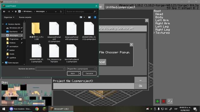 COMO TENER ANIMACION EN MINECRAFT | CPM MOD TUTORIAL смотреть онлайн