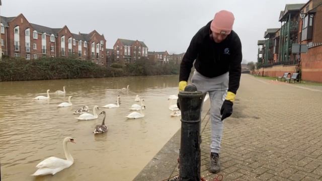 MAGNET FISHING!! CLUMSY DAY AND SWANNS!! #5 смотреть онлайн