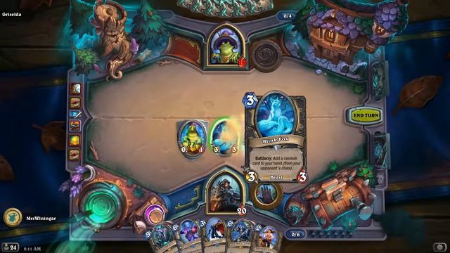 Hearthstone | The Witchwood: Monster hunt смотреть онлайн