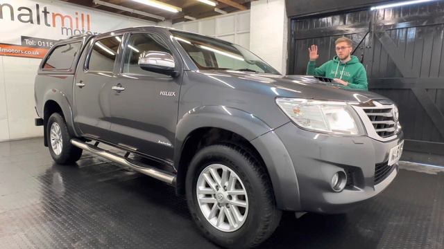Toyota Hilux Invincible Pickup Double Cab at Malt Mill Motors - NK16YFS смотреть онлайн