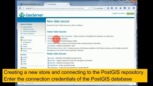 Building a simple web mapping application using PostGIS, GeoServer & OpenLayers смотреть онлайн