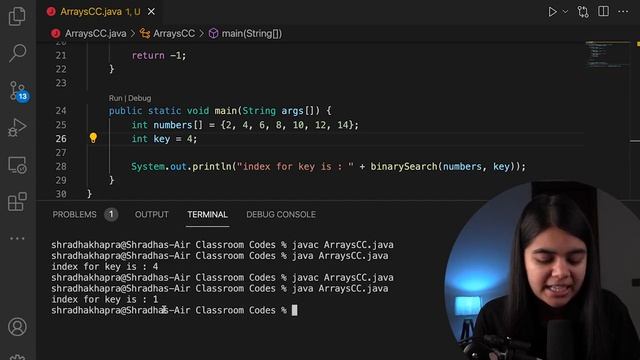 8. Binary Search Code | Java DSA смотреть онлайн