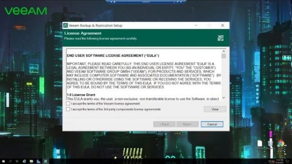 Installing Veeam Backup & Replication / Veeam Cloud Connect