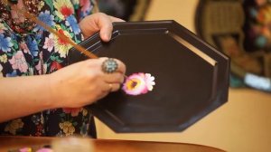 Роспись Тагильских подносов