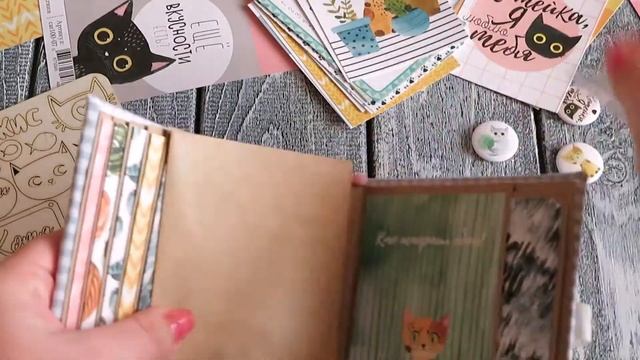 Альбом "Моя котя" (Polkadot). Скрапбукинг смотреть онлайн