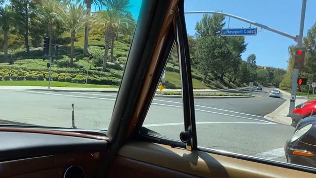 1972 Mercedes 280 SE 4.5 Brown test drive video смотреть онлайн