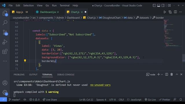 #15 Creating Dashboard Charts, MERN STACK COURSE смотреть онлайн