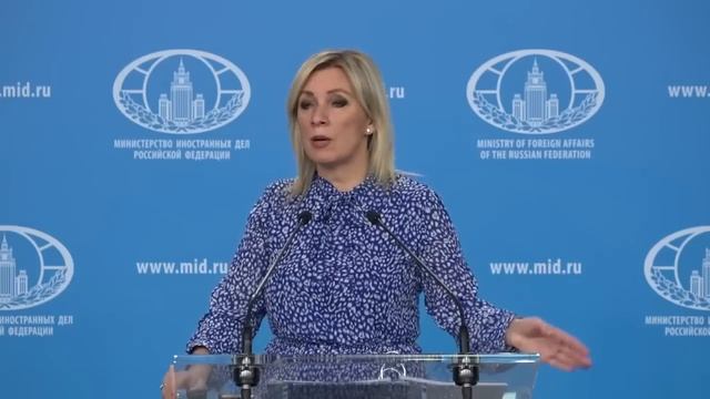 Мария Захарова о ТОТАЛЬНОМ молчании западных СМИ на расследование Херша о подрыве Северных потоков смотреть онлайн