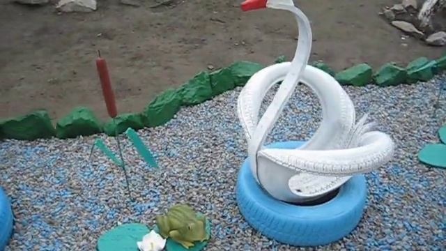 Лебеди из покрышек.Борисполь смотреть онлайн