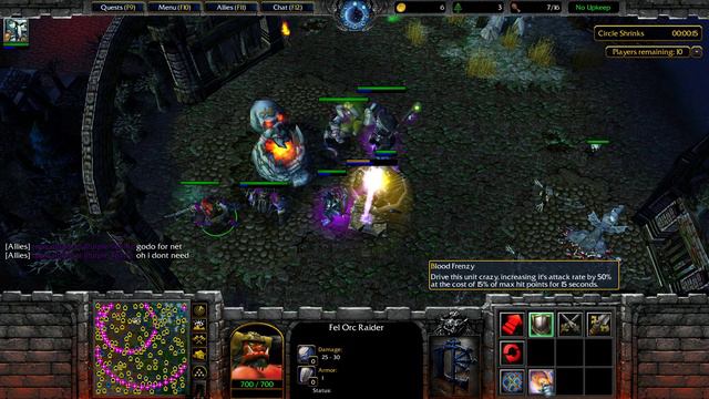 Warcraft 3 TFT - Warcraft Royale #1 смотреть онлайн