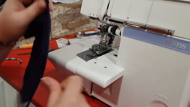 Коверлок Juki MO-735 смотреть онлайн