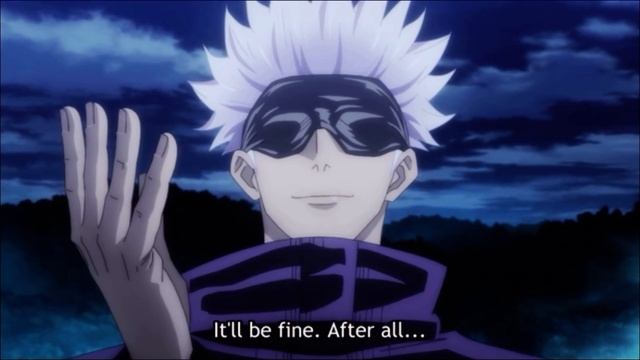 Gojo Satoru Saying You’re Weak ( Yowai Mo )