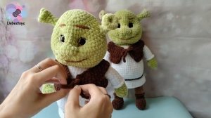 Мастер-класс "Мой любимый монстр", обзор, Шрек крючком, огр амигуруми