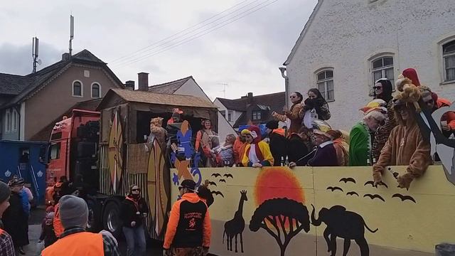 Faschingsumzug in Gerolfing 2020. Teil 6. Масленица в Герольфинге. Германия. Часть 6. смотреть онлайн